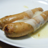 ソーセージのチーズ焼き