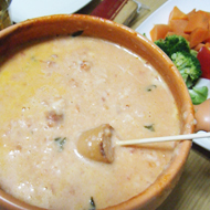 トマトチーズフォンデュ